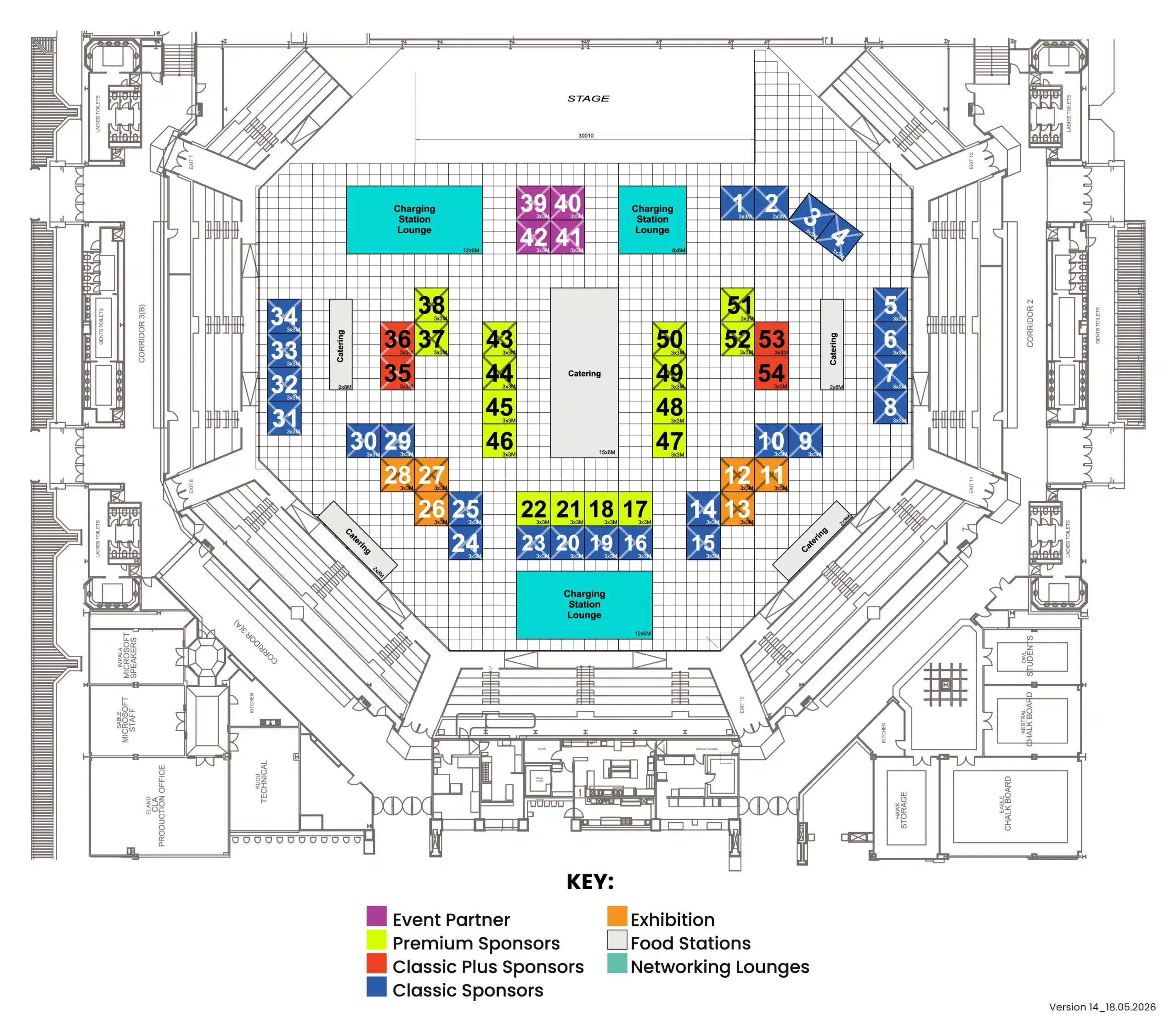 AFMA Forum 2026 │ Booked Exhibitions Stands in the Super Bowl